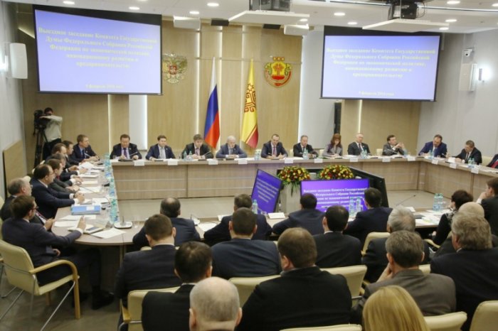 Презентация проекта развития НПО «Каскад» на выездном заседании Комитета Государственной Думы по экономической политике, инновационному развитию и предпринимательству