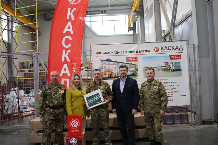 Не каждый день такие люди бывают на АО «НПО «Каскад»!  