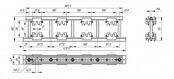 Шинодержатель ШН-5х60-1-4-100-П1-УХЛ3