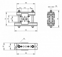 Шинодержатель ШН-4х30-1-1-75-П2-УХЛ3