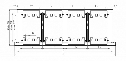 Комплект ШН-10х120-3-4-125-П1