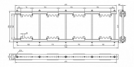 Шинодержатель ШН-10х160-3-4-175-П2-УХЛ3