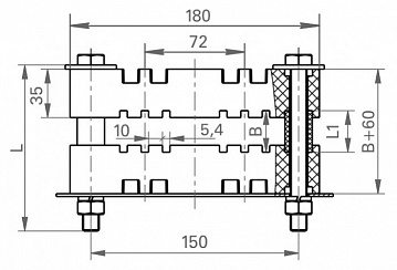 Шинодержатель ШНП-1-5х30