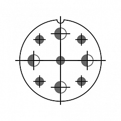 Розетка ШР48ПК9НГ7
