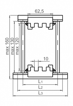 Комплект ШН-10х120-2-1-87,5-П1