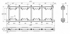 Шинодержатель ШН-10х120-2-4-125-П2-УХЛ3