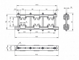 Шинодержатель ШН-10х60-1-3-100-П2-УХЛ3
