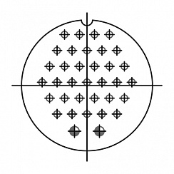 Розетка ШР55У35НШ3