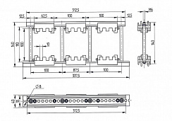Шинодержатель ШН-10х100-2-3-100-П1-УХЛ3
