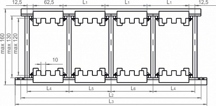 Комплект ШН-10х120-2-4-112,5-П1