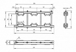Шинодержатель ШН-8х100-2-3-125-П2-УХЛ3